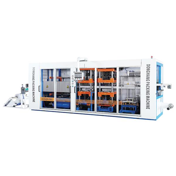 DH520-3全自動(dòng)三四工位塑料熱成型機(jī)